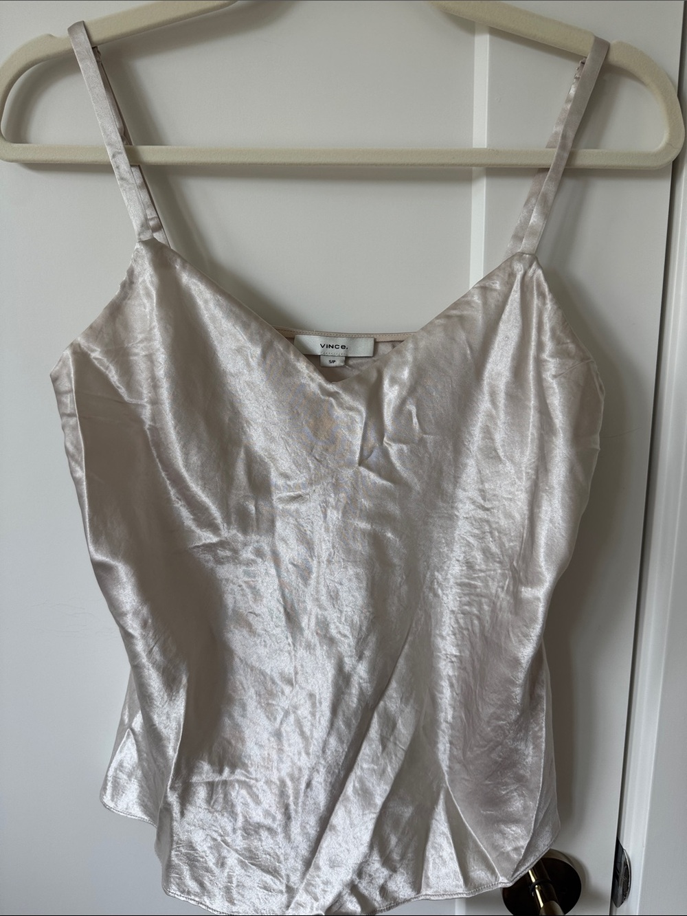 Vince Pearl Satin Camisole